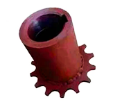 Полумуфта шлицевая вала привода обматывающего аппарарата